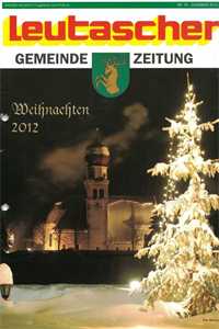 Cover Gemeindezeitung 2012