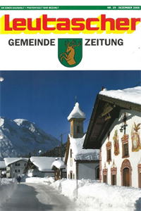 Cover Gemeindezeitung 2005