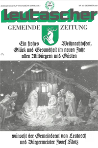 Gemeindezeitung Dezember 2001