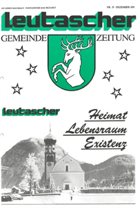 Gemeindezeitung Dezember 1991