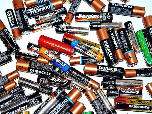 viele Batterien